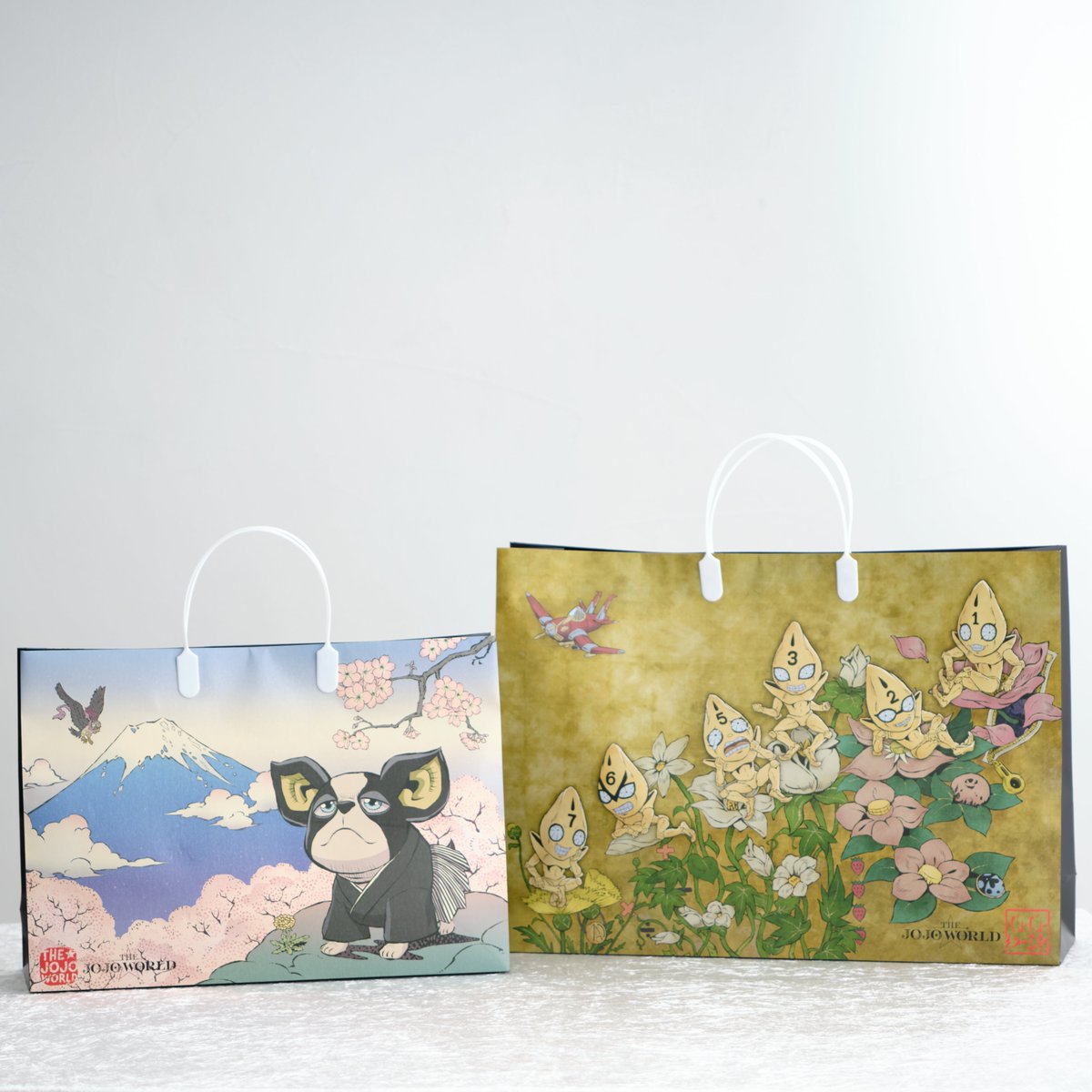ジョジョの奇妙な冒険 イギーカフェ ラグマット　日本画風　紙袋 ⭐4/17(金)発売新商品を紹介⭐ ／ ラグマット（イギーカフェ） Rug