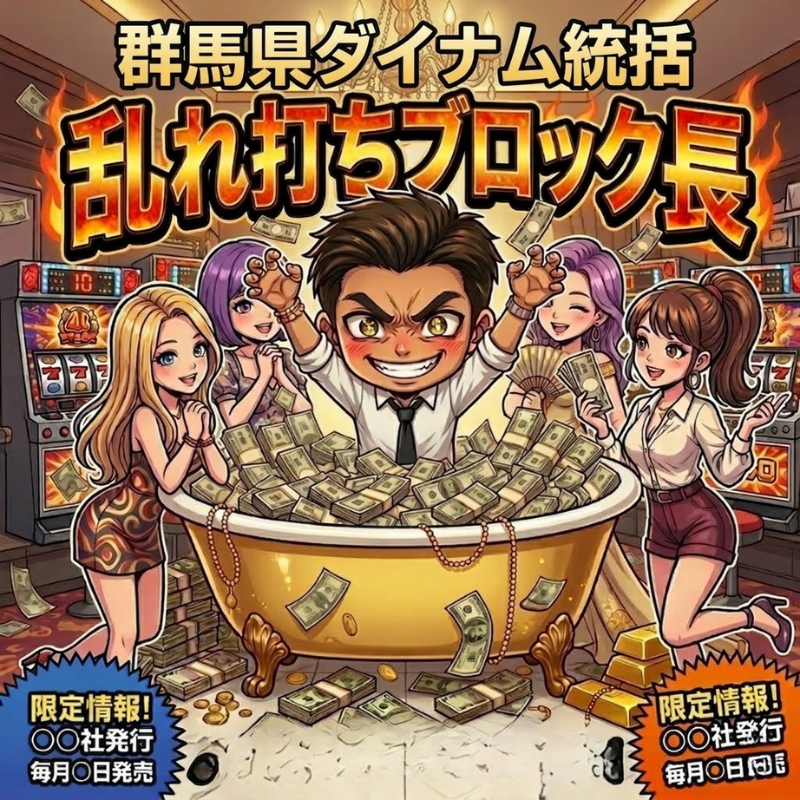 乱れ打ちブロック長@ダイナム群馬 tweet media