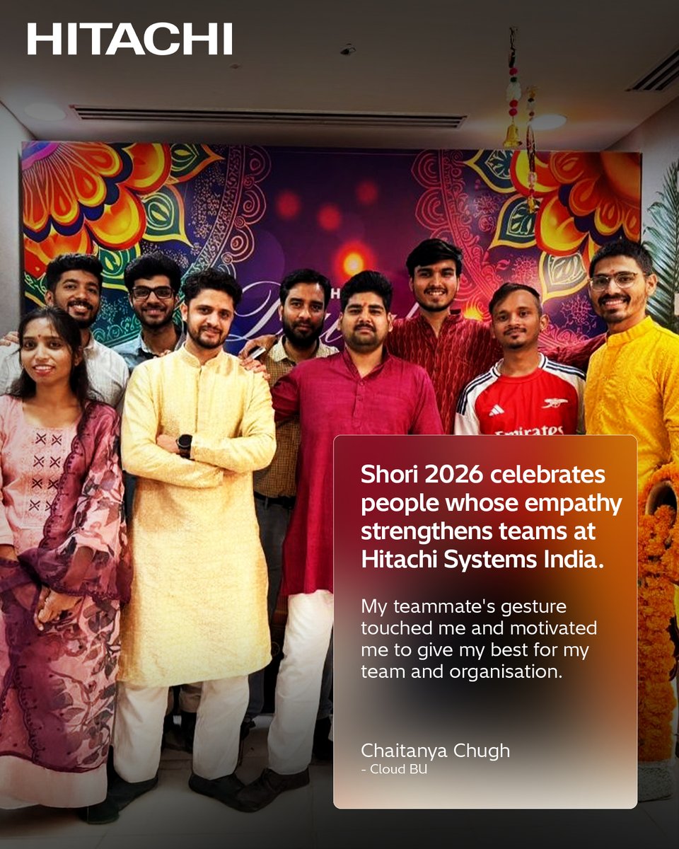 Hitachi Systems India Pvt Ltd tweet media