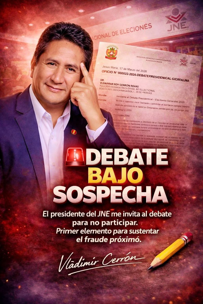 Vladimir Cerrón tweet media