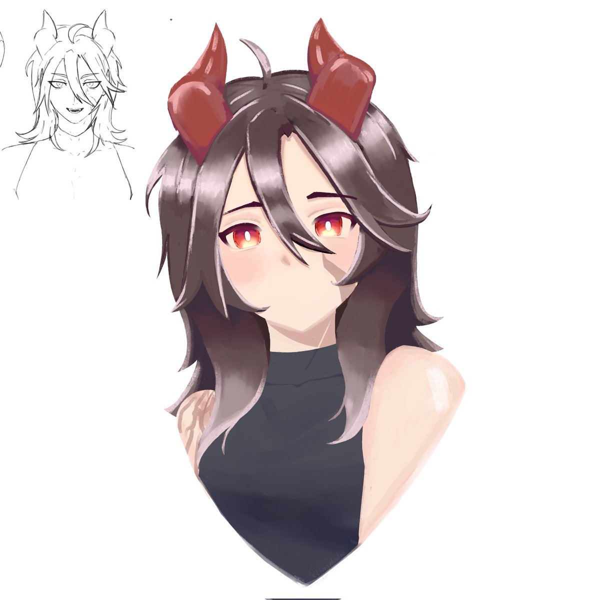 Aquí el primero de 100 JSJSKS Ahora comenzaré a dibujar los demás y les ruego paciencia, espero te guste <a href="/KlawsFang_KF901/">⁠✷Klaws-Fang✷</a> estuvo muy divertido pero no estaba seguro si era hombre o mujer (Perdón)