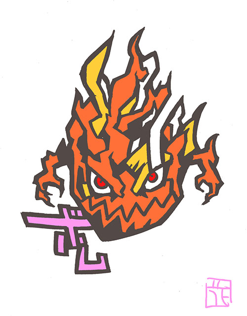 「このタッチヒーローズ〜FFモンスターズ 〜をnoteにまとめました。 #このタッ」|花小金井正幸＠喫茶宝石箱での個展。2023年開催予定のイラスト