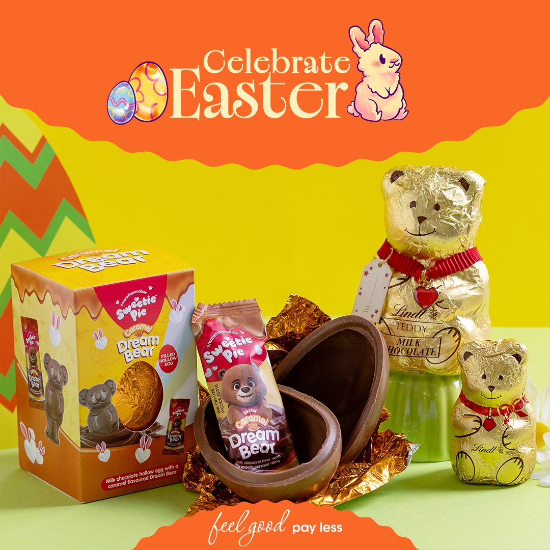 Clicks_SA's tweet photo. Cuteness you can cuddleβ¦ then nibble. π§Έπ«
These chocolate teddy bears are almost too adorable to eat. Almost.
Earn cashback with your ClubCard while you treat your peeps! π³π»
#Clicks #ClicksEaster #EasterTreats #ClubCardRewards #SweetSurprises https://t.co/BU2vHmvuxi