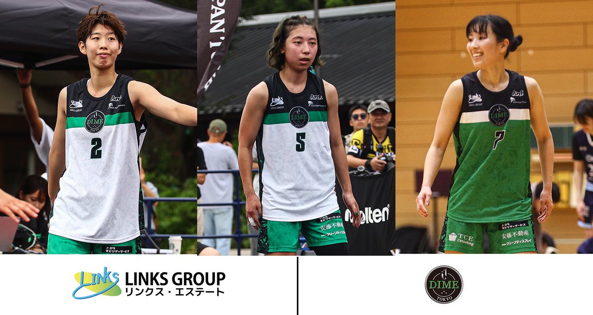 DIME3x3's tweet photo. 【2026シーズン スポンサー決定のお知らせ】

TOKYO DIME女子ユニフォームスポンサー及びキャラクタースポンサーとして株式会社リンクス・エステート様が決定いたしました。

11シーズン目、ワニィと共によろしくお願いします🐊

詳細はこちら▼
https://t.co/Q2cIuxu8SG

#リンクスエステート https://t.co/uQHAqkCuiz