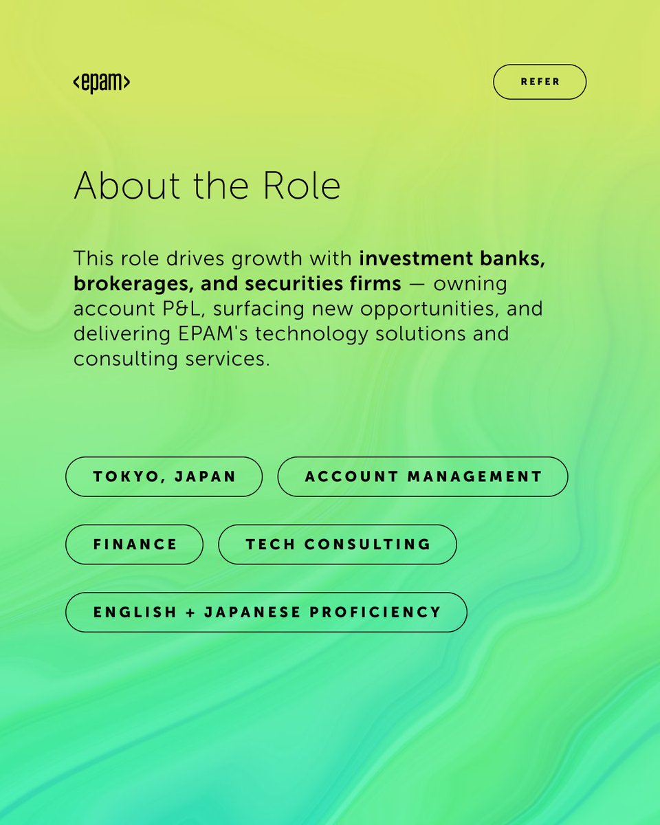 EPAM APAC tweet media