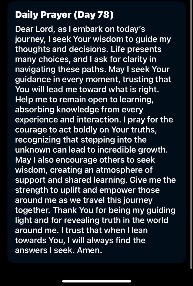 Good Morning Holy Spirit