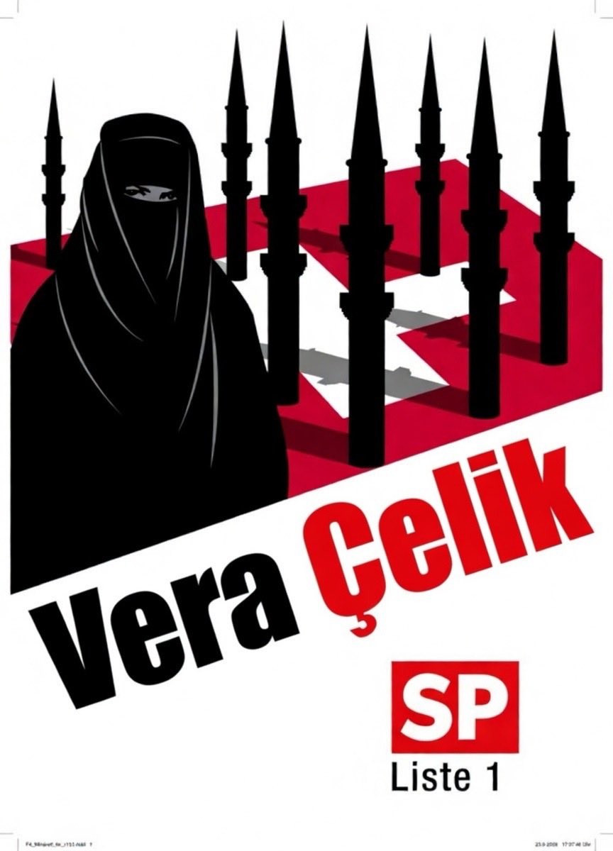 gencikrev's tweet photo. Wahlplakat von Vera Çelik, wenn die SP ehrlich wäre. https://t.co/R4dDmklaL3