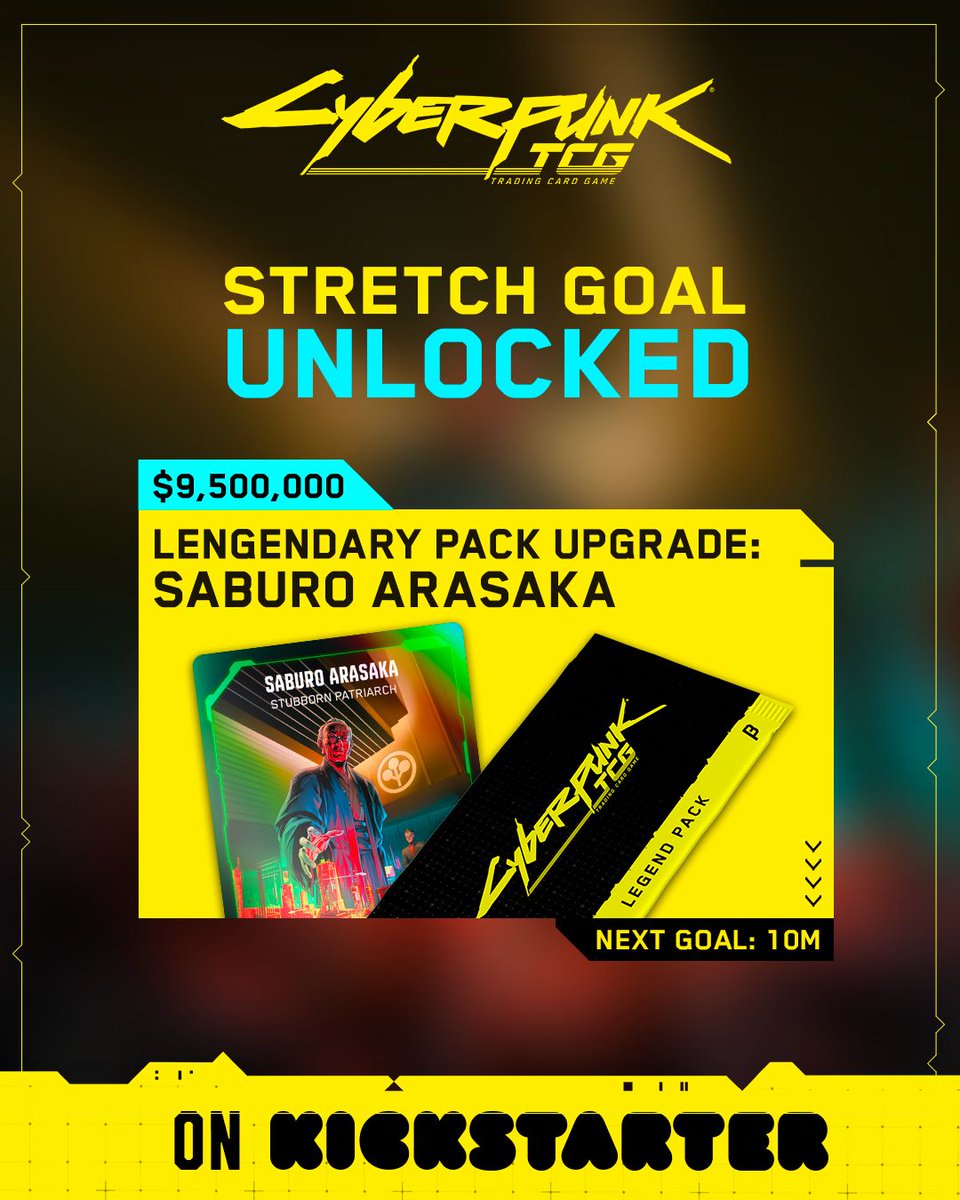 Cyberpunk Trading Card Game tweet media