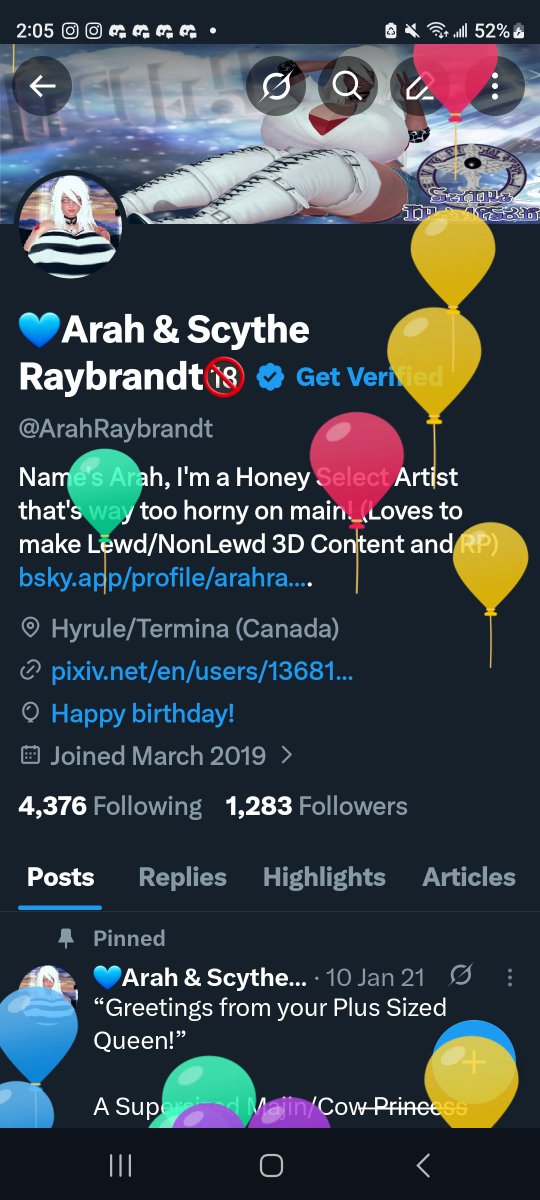 💙Arah & Scythe Raybrandt🔞 tweet media