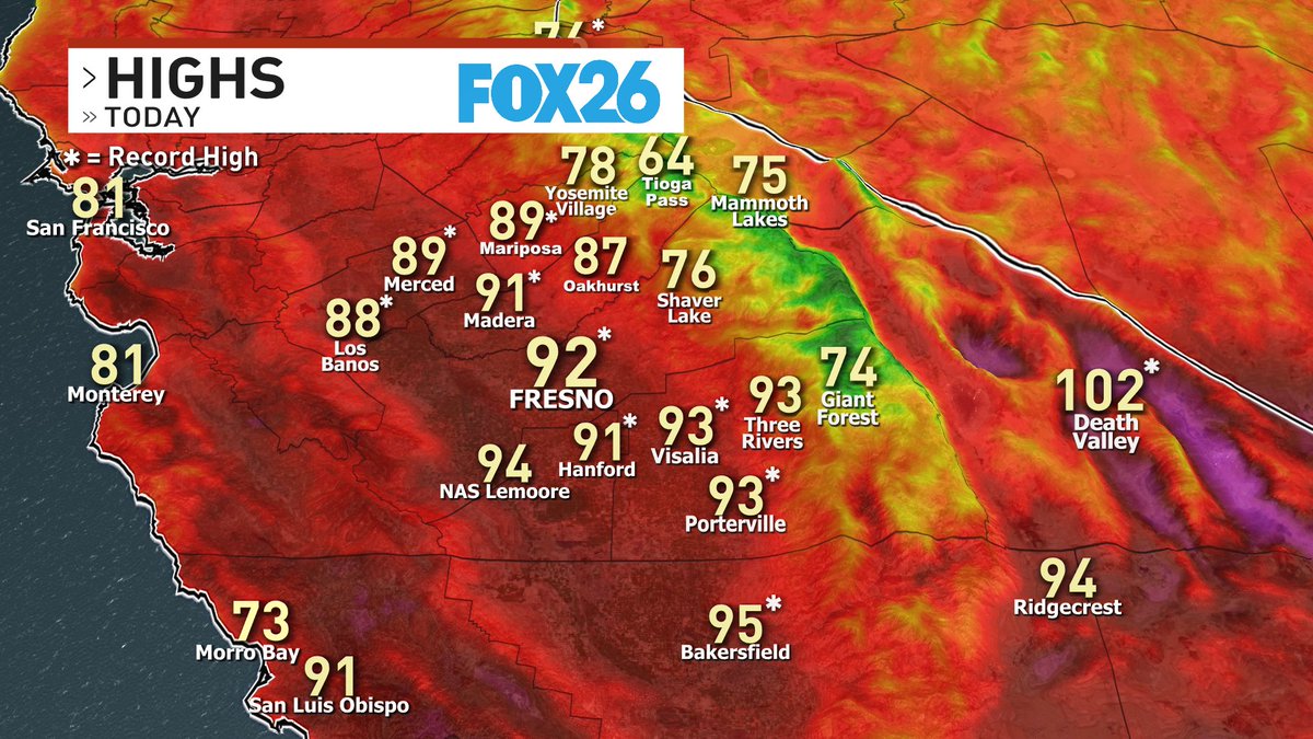 Meteorologist Kris Kuyper - KMPH FOX 26 tweet media