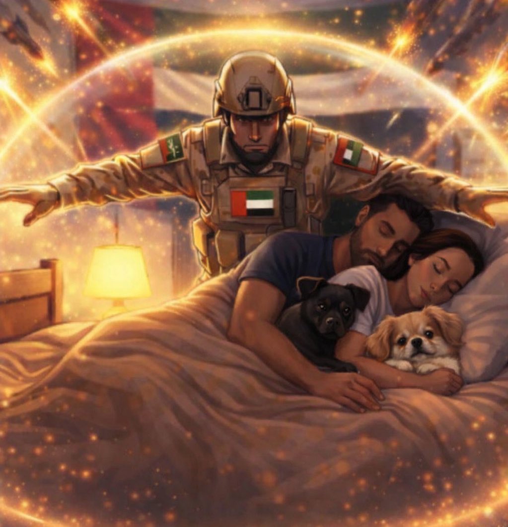 LuizWAlters's tweet photo. UAE SITREP Day 20

13 missiles, 27 drones.

Storm warning in place.

~1,600+ drones &amp; 300+. 8 killed, ~150 injured.

Banks +6%. $270bn resilience activated.

Calm. System not only holding, but growing.

Full: https://t.co/5k3C8po87g https://t.co/lu8mlR9hiD