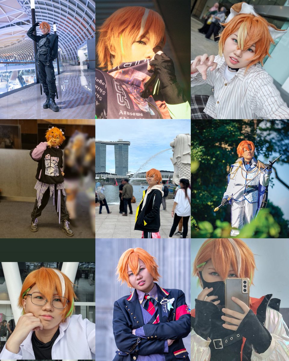 kara_darla's tweet photo. All my coses *except New Year Akito

#prsk_cos #sgcosplay #東雲彰人 https://t.co/B6hotnMWGn
