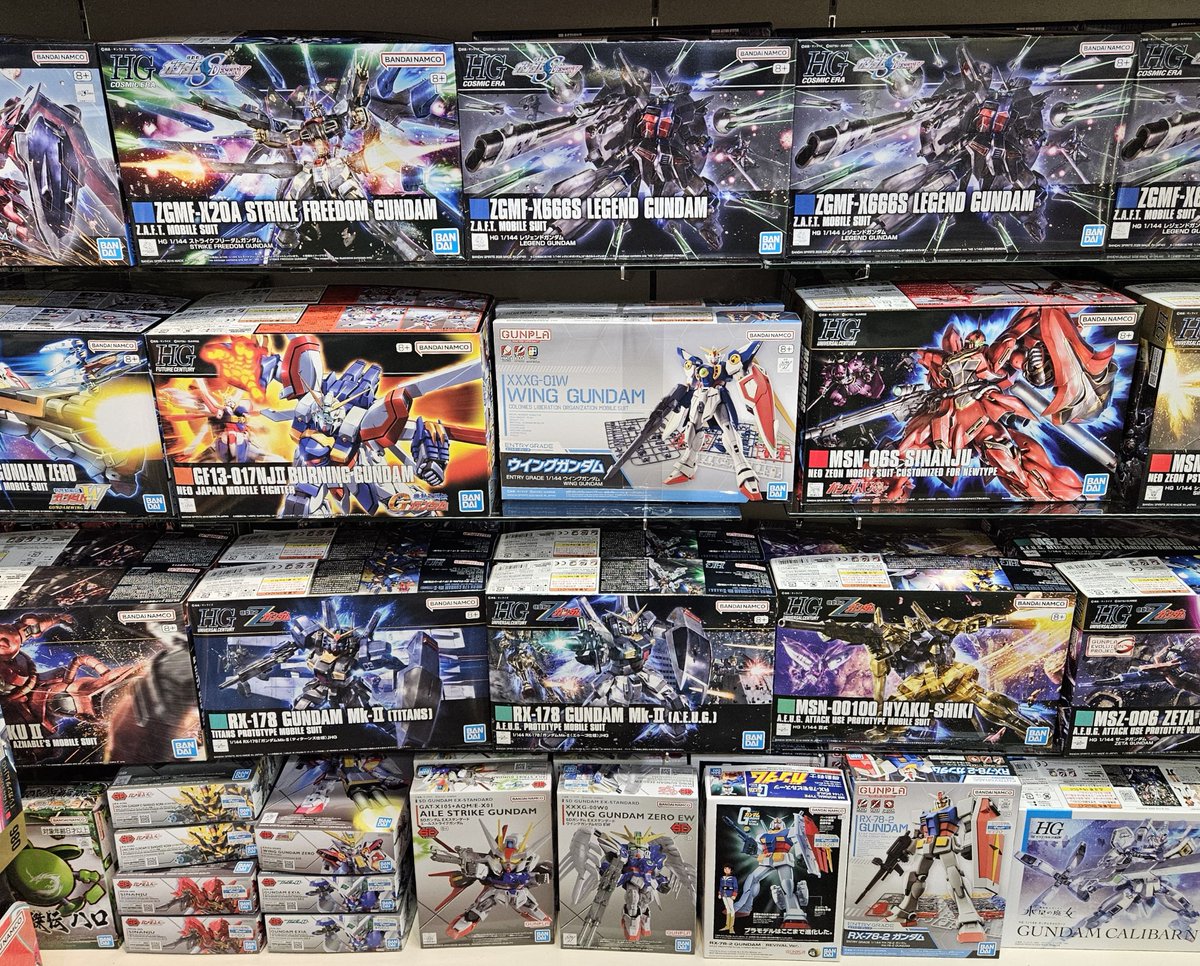 5階売場に再入荷！ #バンダイスピリッツ #ガンプラ ✓HG 1/144