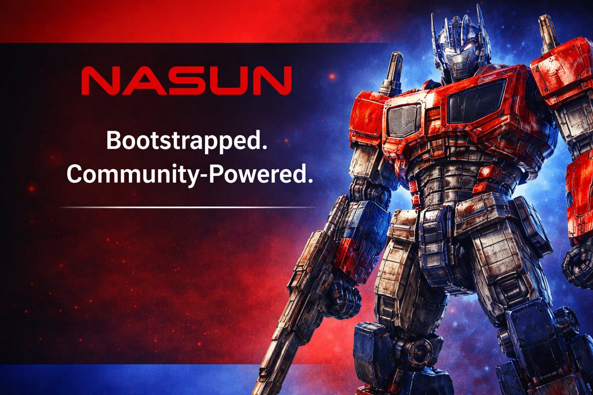 Yo guys I want you y'all to check out <a href="/Nasun_io/">Nasun</a>

It’s a bootstrapped Web3 ecosystem mixing DeFi, gaming, AI, and NFTs

Everything is built for real users and the community, if you been looking for something actually moving onchain you might wanna see this