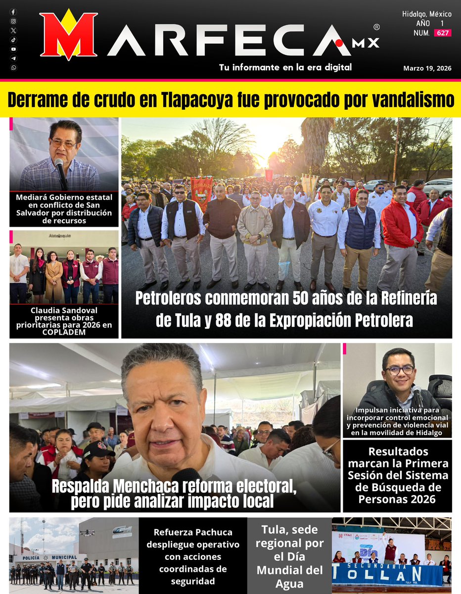 📌 #EnPortada
👉 marfeca.mx