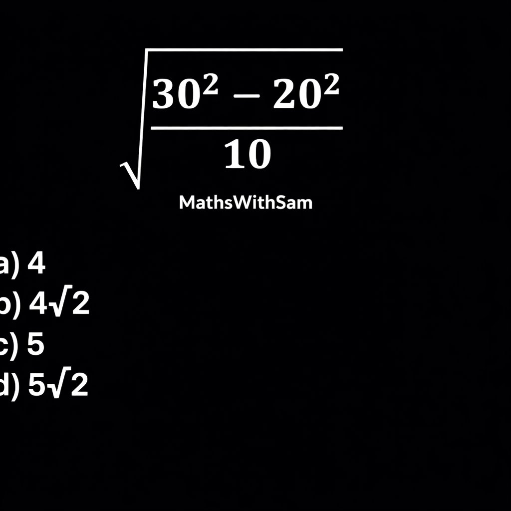 MathsWith Sam tweet media