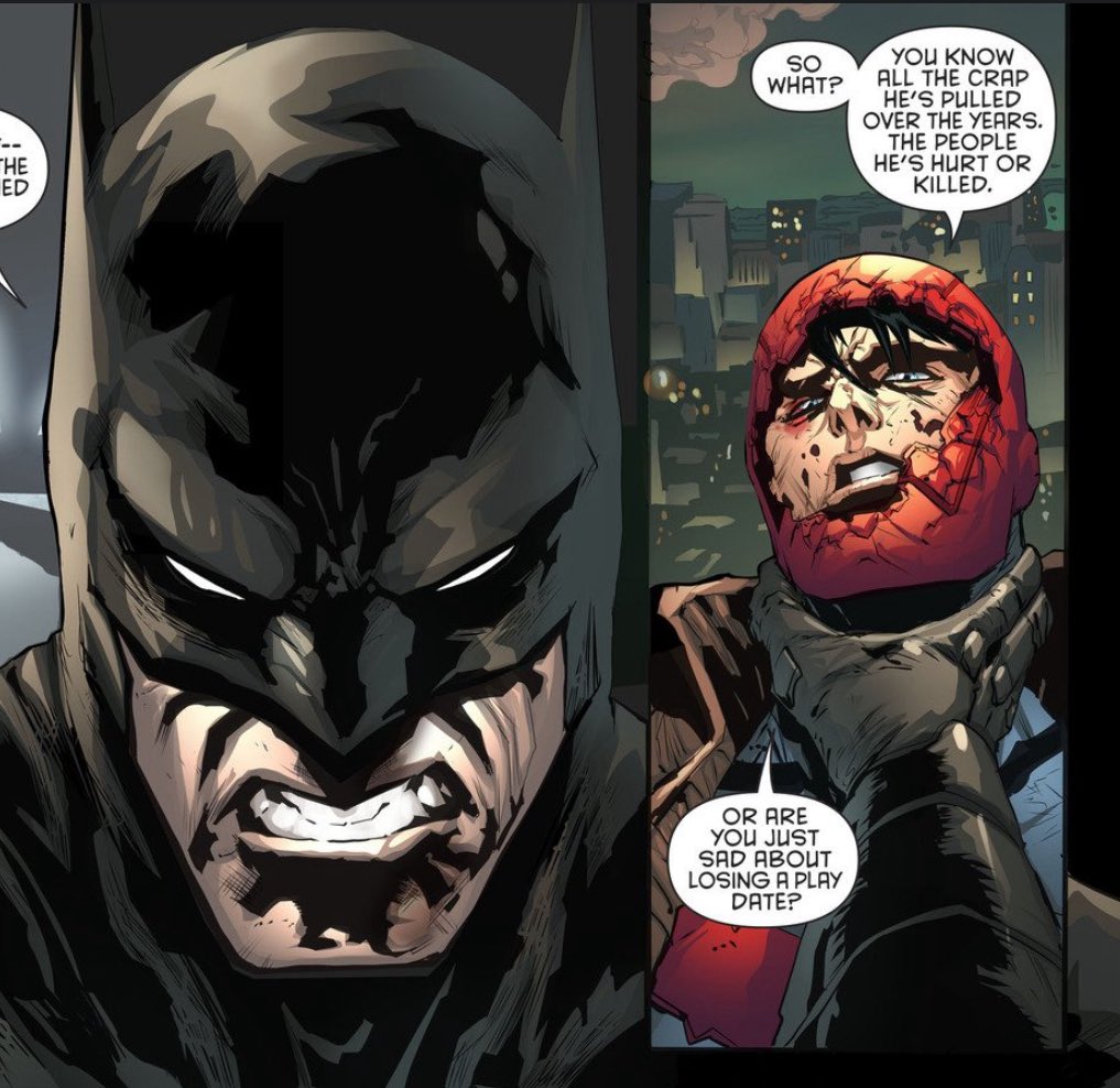 Jinssicy's tweet photo. Jaybin &amp; Jayhood，their morality both from disillusionment with systems and superheroes. Jason never change. https://t.co/iHmy9pge5v