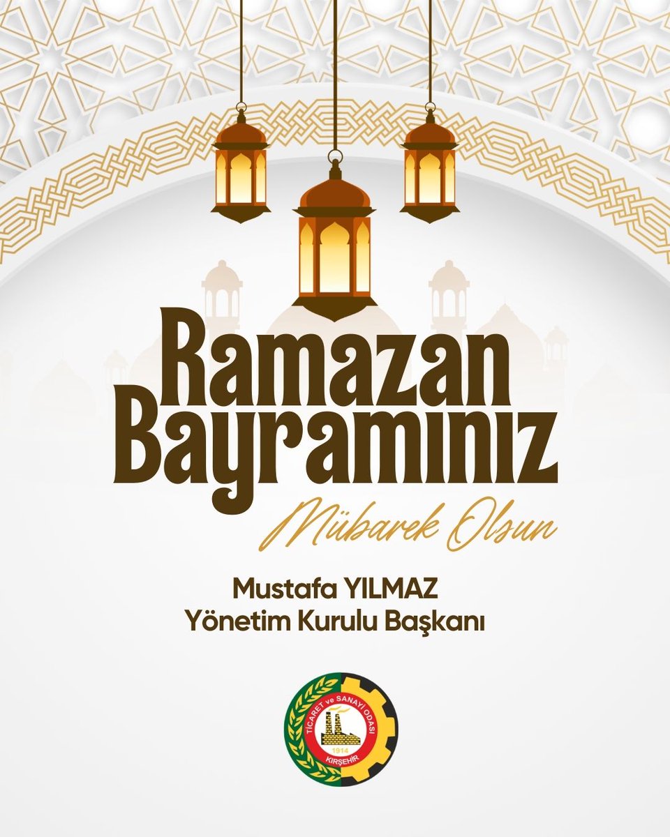 Başta kıymetli hemşehrilerimiz ve üyelerimiz olmak üzere, tüm İslam âleminin Ramazan Bayramı’nı en içten dileklerimle kutluyor; bayramın ülkemize ve tüm insanlığa barış, sağlık ve bereket getirmesini temenni ediyorum.

Mustafa Yılmaz
Yönetim Kurulu Başkanı
