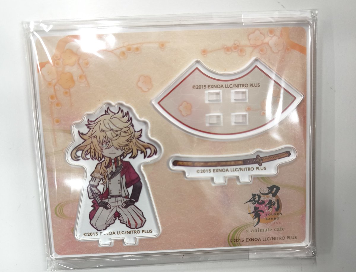 入荷情報】 刀剣乱舞 とうらぶ 刀剣乱舞ONLINE×アニメイトカフェ 跪坐 