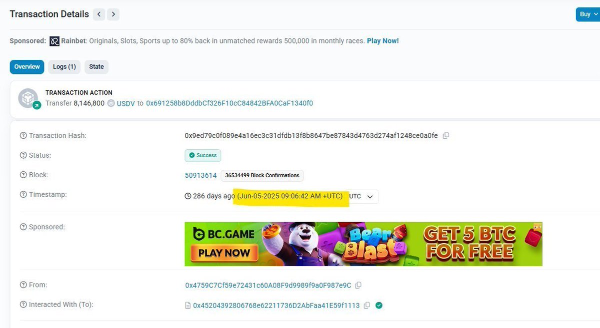 wideopentruth's tweet photo. Here is how VISA PayFi will work. Get ready!

(share far and wide)

Users deposit USDC/USDT from various wallets across a number of chains into the VISA PayFi app wallet. This i have already verified myself.

VISA PayFi will convert USDC / USDT to USDV first (by minting #USDV within the $VELO DRS), and then convert it to fiat through trusted partners back into merchants accounts.

Brace for double impact: 

Visa PayFi and USDV launch at the same time!

Powerful correlation here. Read on!

For a while now I have been telling you about what appears to be USDV settlement transactions between various Trusted Partners. Here is the link:

https://t.co/NUtpg6wmSm

USDV settlements have become meaningful on June 5 2025! Before then it was peanuts (under 100$)!

May/June 2025 is when they also launched VISA PayFi for testing as i stated before. And I have proof.

I can now say with 99% confidence that the USDV settlement transactions are related to VISA PayFi.

Which means VISA PayFi will clear through USDV within the $VELO DRS.

https://t.co/I0luqLbVdL