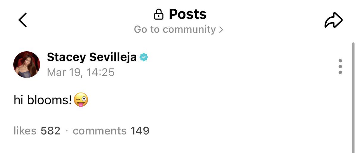 stacey on weverse 💬 tweet media