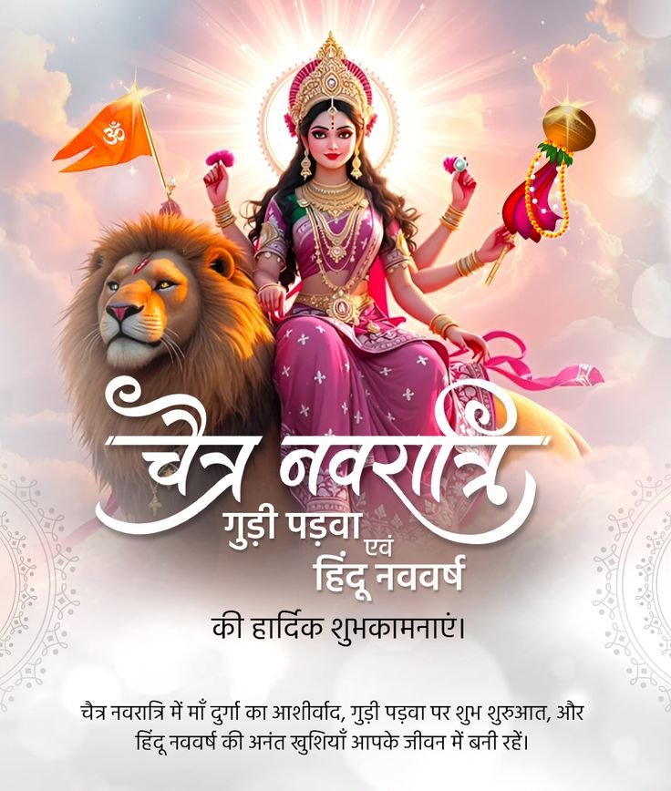 #चैत्र_नवरात्रि , गुड़ी पड़वा और हिन्दू नव वर्ष की हार्दिक शुभकामनाएं !

जगत जननी, शक्ति स्वरूपा मां दुर्गा के प्रथम स्वरूप मां शैलपुत्री की कृपा बनी रहे!! जय माता दी 🙏🚩❣️ #BharatElectricitySummit #staseratuttoèpossibile #नवरात्रि #IranWar‌ #EmmanuelGrégoire #FestaDoLíder