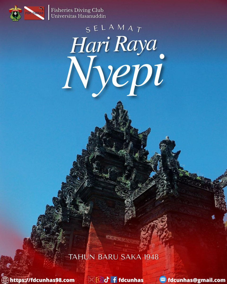 fdcunhas's tweet photo. [SELAMAT HARI RAYA NYEPI]

Dalam heningnya Hari Raya Nyepi, kita belajar mendengar suara hati. Dalam sunyinya, kita menemukan kedamaian yang sejati.
Selamat Hari Raya Nyepi, semoga membawa ketenangan, refleksi diri, dan awal yang lebih baik.
___________________
WaspadaDiraAnuraga https://t.co/YB0AAJutcm