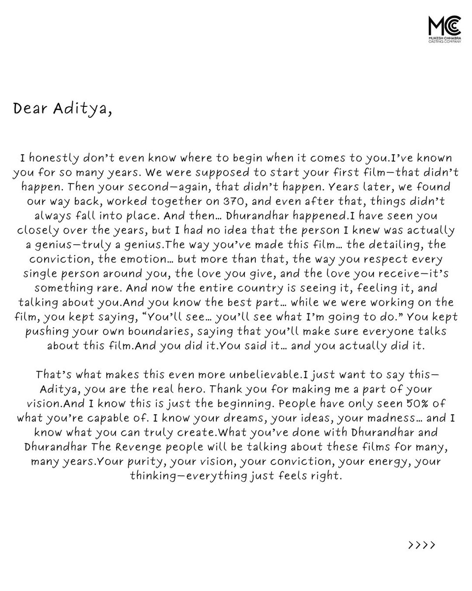 Mukesh Chhabra CSA tweet media