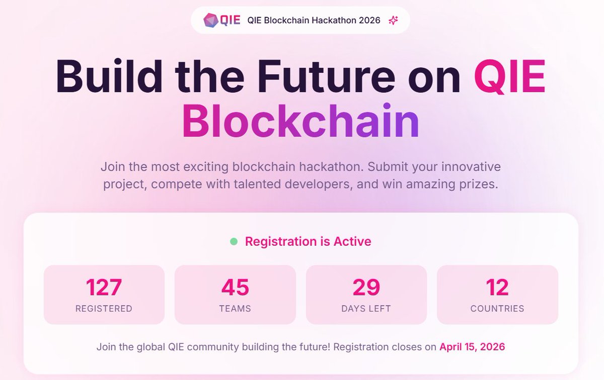 QIE Blockchain 🔗 🌐 tweet media