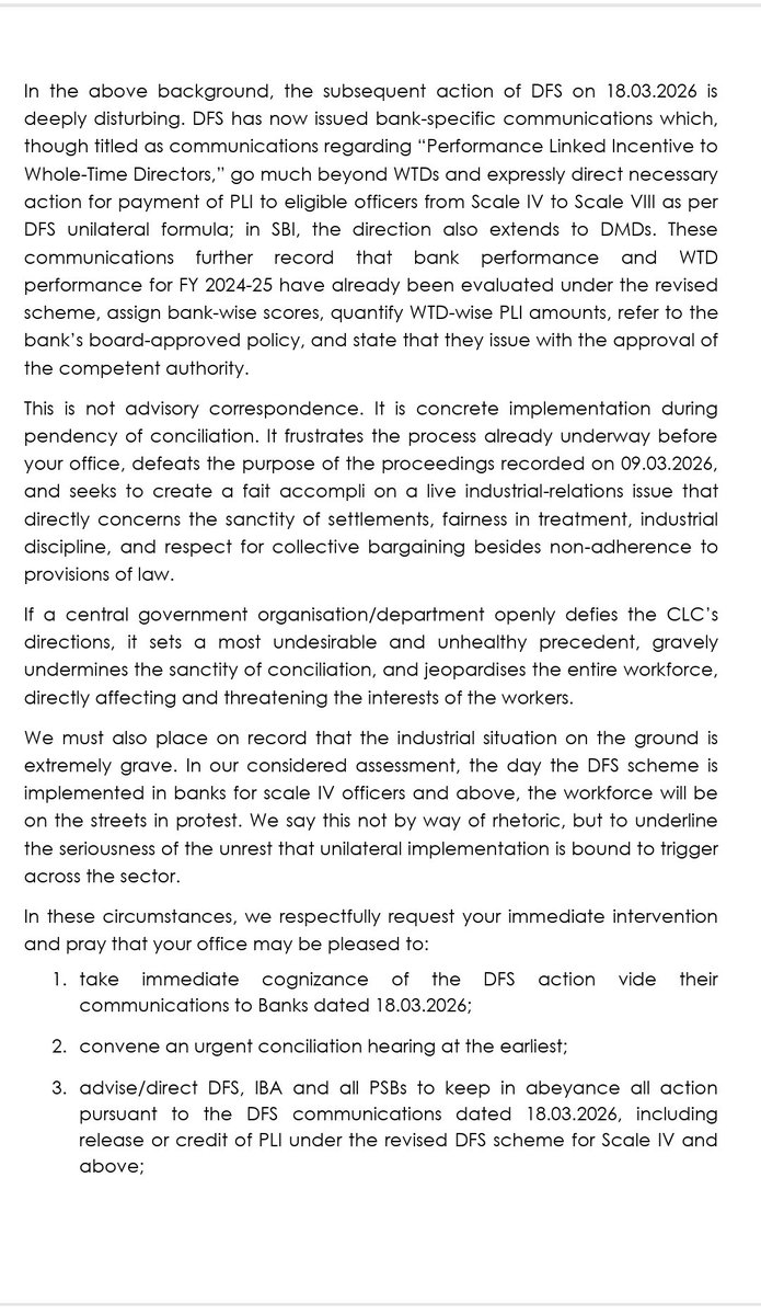 National Confederation of Bank Employees tweet media