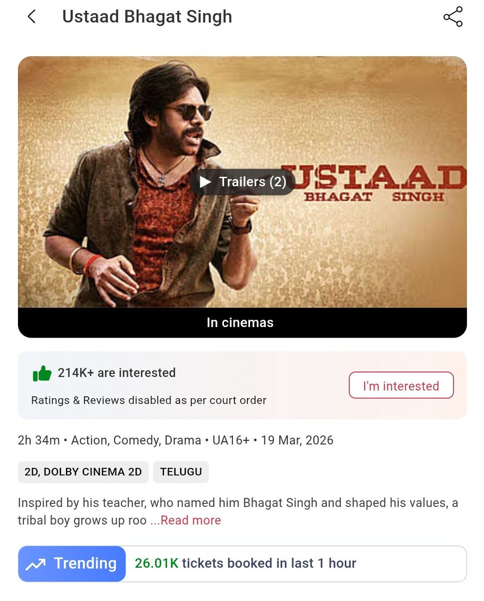 సర్దార్ గబ్బర్ సింగ్ tweet media