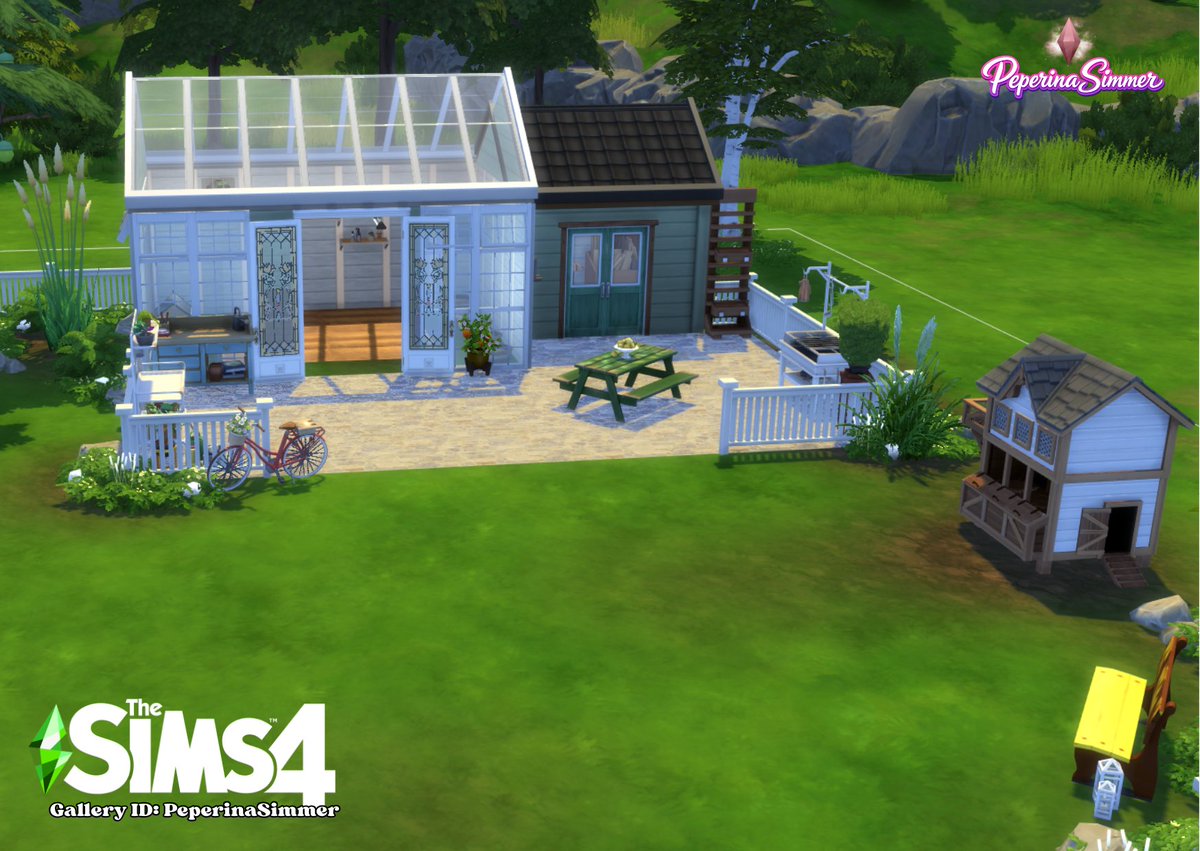 PeperinaSimmer's tweet photo. Subi a la Galeria esta Casita de Campo, Ideal para quienes quieren tener un club de Jardineria. 🌱🌼

🌻Nombre: Villa Verano
🌻Lote Residencial: 40x30
🌻§ 62.294
🌻Gallery ID: PeperinaSimmer

#TheSims #TheSims4 #ShowUsYourBuilds #SimsDesign #Sims4Builds #SimsPartner https://t.co/xo0um0DbNY