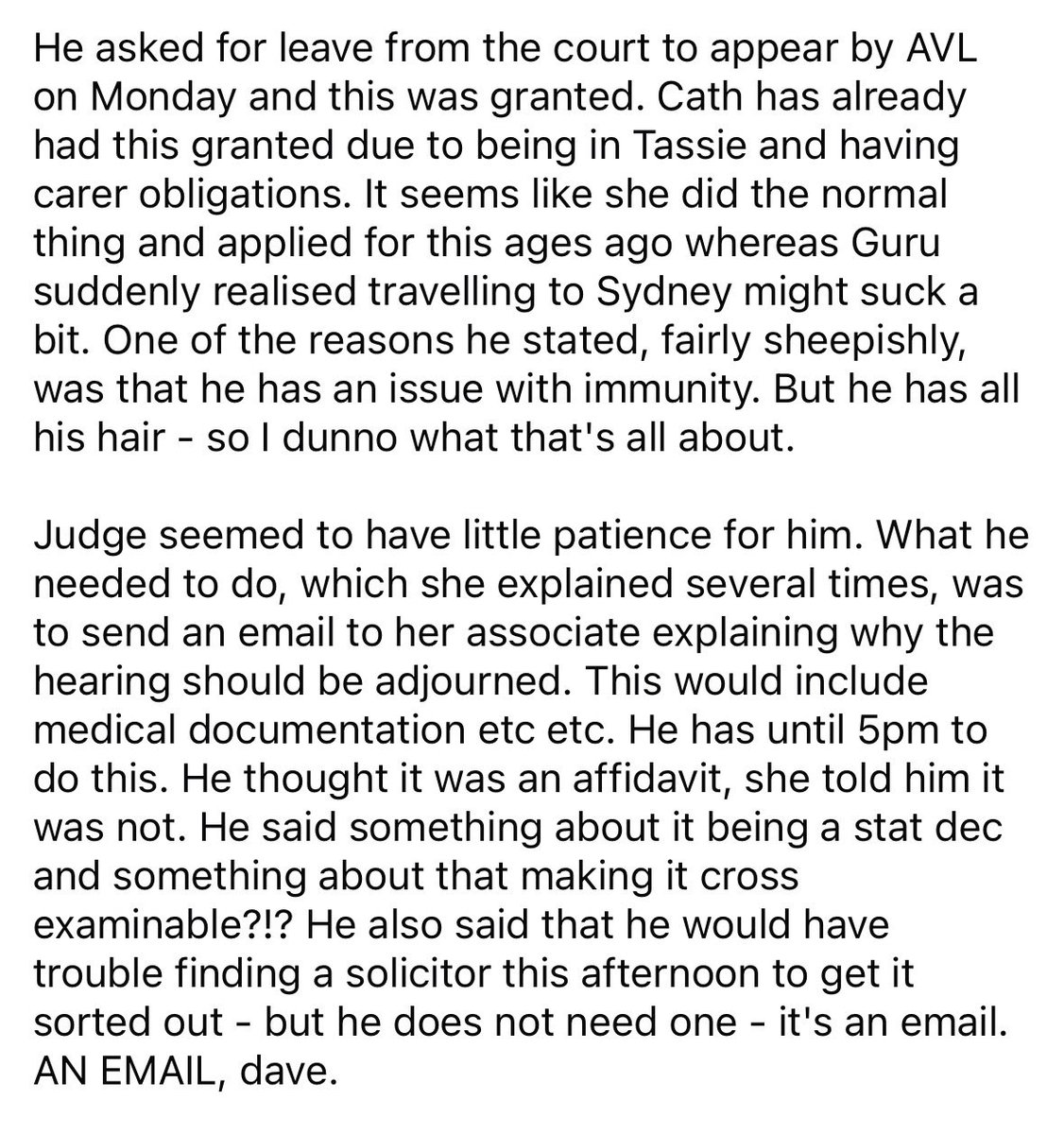 Vaxatious Litigant 💉⚖️👨‍⚖️ tweet media