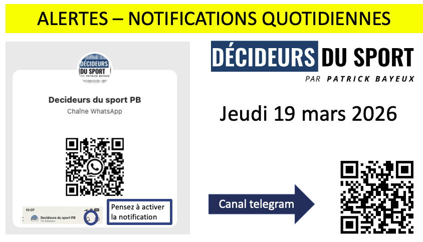 Patrick Bayeux / Décideurs du sport tweet media