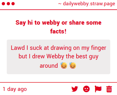 webby is so peak i need to see him moer🥺🥺