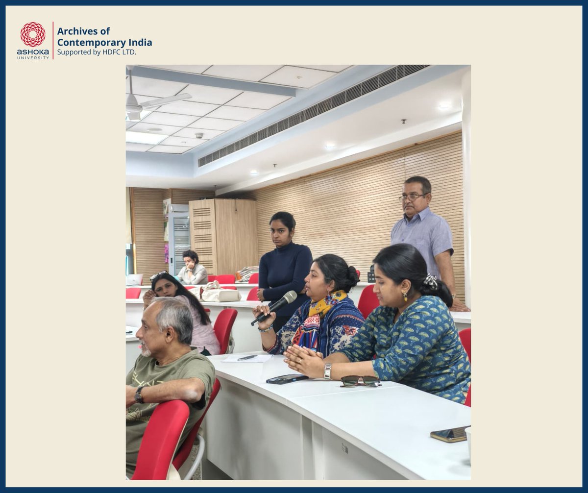 Archives of Contemporary India tweet media