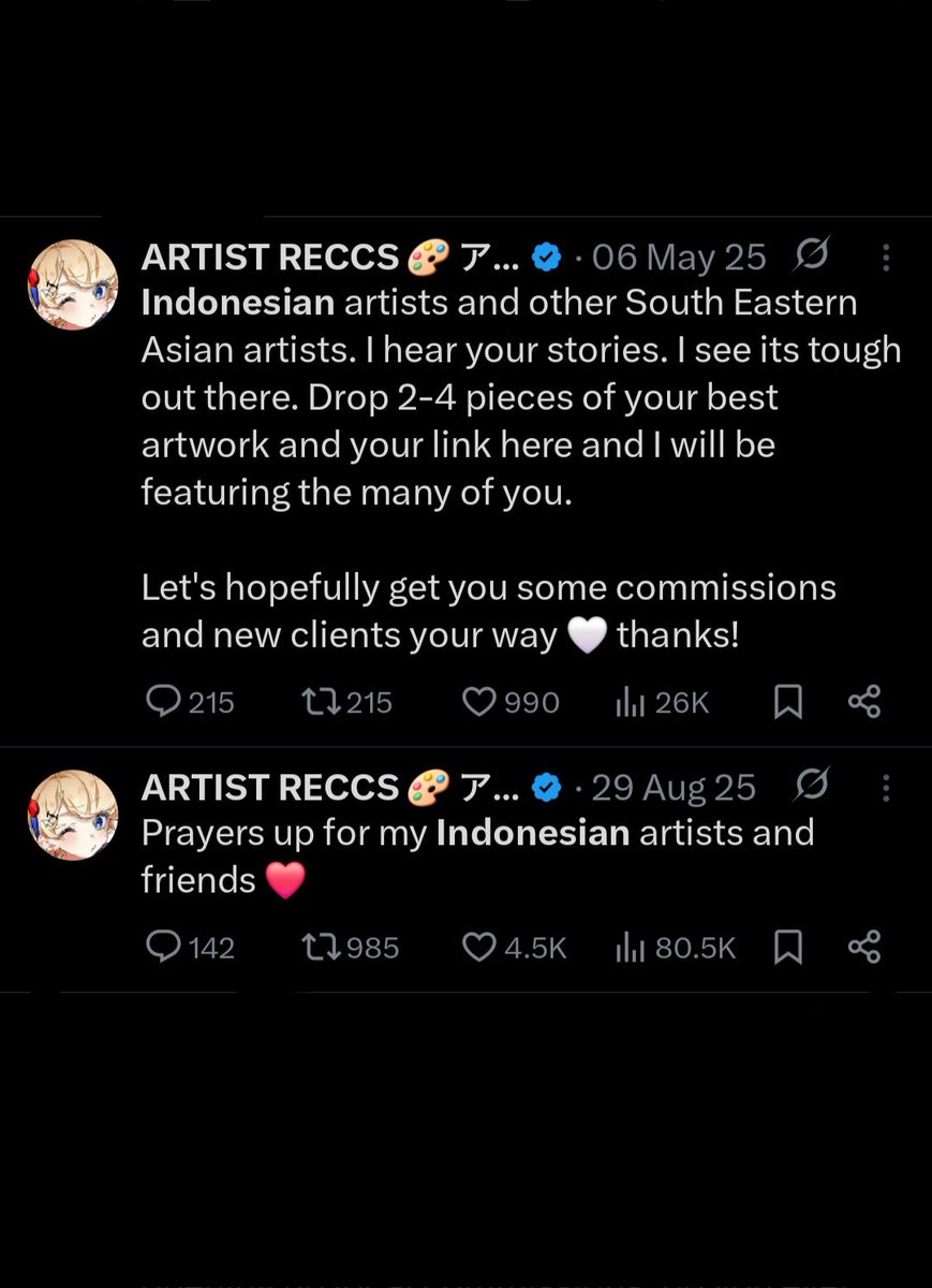 ARTIST RECCS 🎨 アーティストプロモーション🖌 tweet media