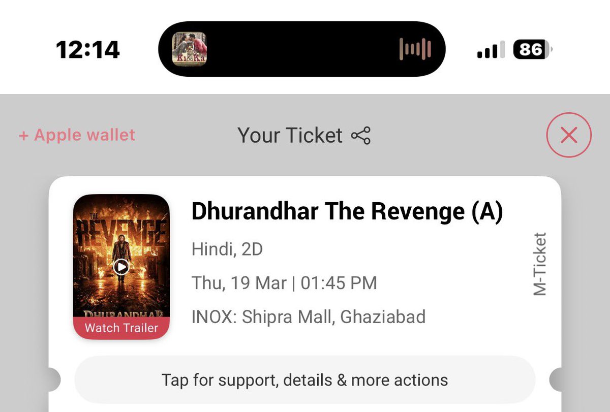 In for my second watch, PUBLIC HERE IS CRAZZYYYY!!🔥🔥😮‍💨

Dang <a href="/AdityaDharFilms/">Aditya Dhar</a> &amp; Team #DhurandharTheRevenge Kya kar rahe ho aap log!🔥🔥💥

My heart 💓 rate is as same as it was the first time!!!!💥🔥