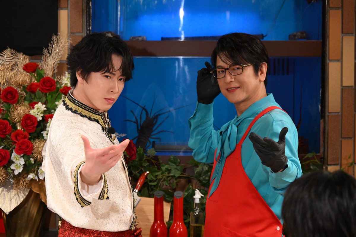 ミッチー(及川光博 氏)🌹 舘様と共演🍽️🌹✨️ 私が ダテ様の