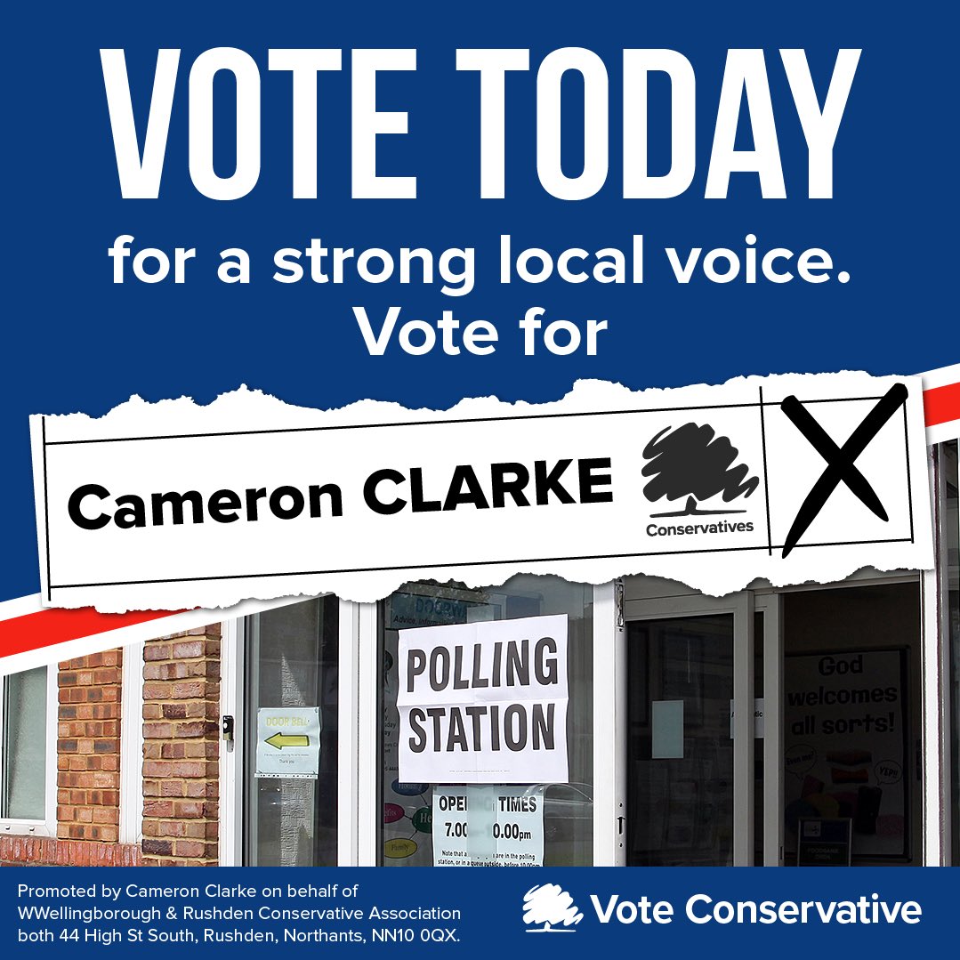 Wellingborough & Rushden Conservatives tweet media