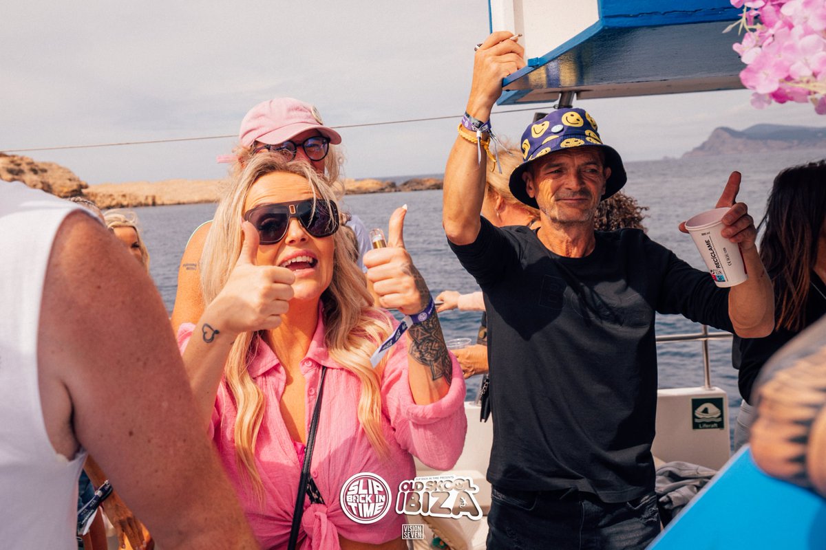 Slip Back In Time 💙 Old Skool Ibiza tweet media