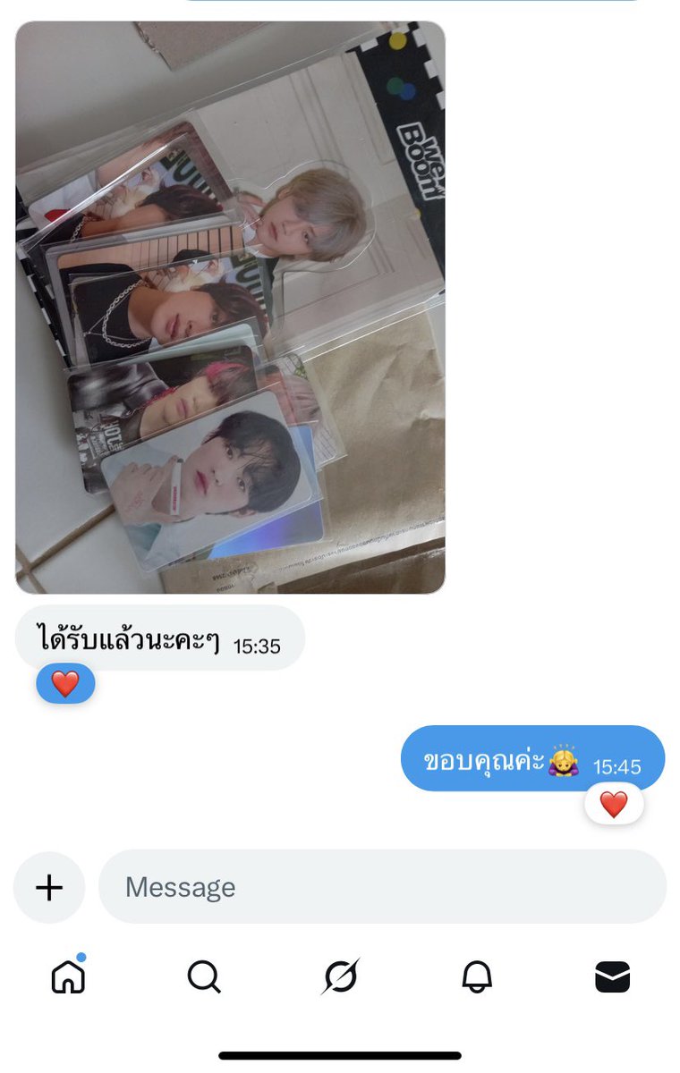 fromzeronot's tweet photo. ขอบคุณที่อุดหนุนนะคะ ૮ ˶ᵔ ᵕ ᵔ˶ ა
#depandpat_storereviews https://t.co/nP1QFOcnyT