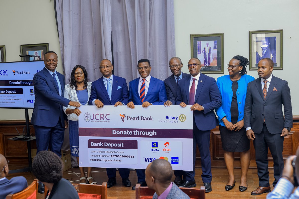 The Joint Clinical Research Centre, Uganda tweet media