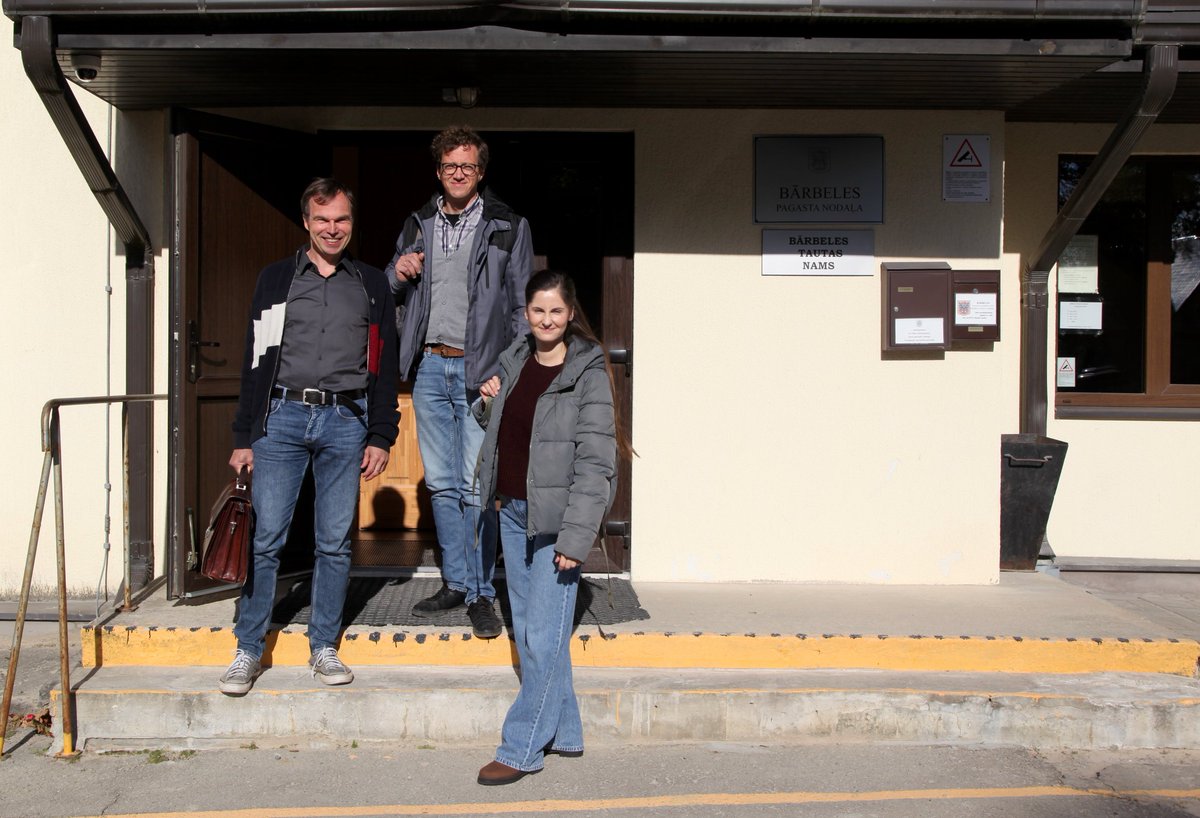 Tas notika šeit tweet media