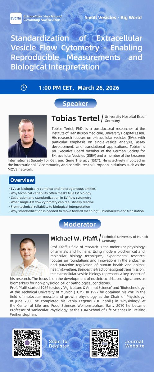 Extracellular Vesicles & Circulating Nucleic Acids tweet media