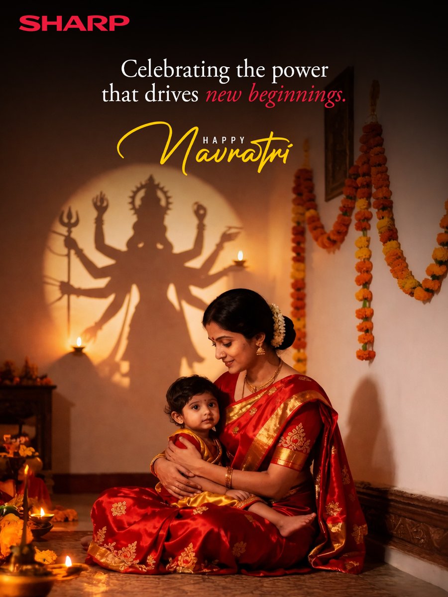 SHARP India tweet media