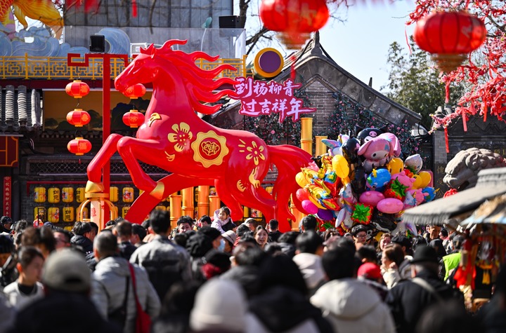 The #ChineseNewYear holiday had just passed. During the nine-day holiday from Feb. 15 to 23, China's domestic tourism and consumption markets saw remarkable growth, reflecting increasingly strong domestic demand momentum.
#Xinhuasilkroadnews
en.imsilkroad.com/p/349681.html