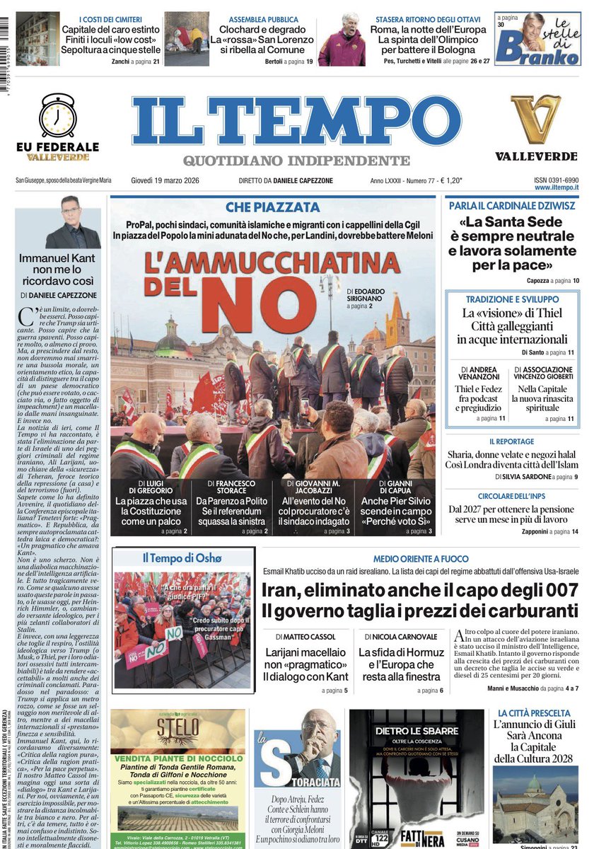 Francesco Storace tweet media