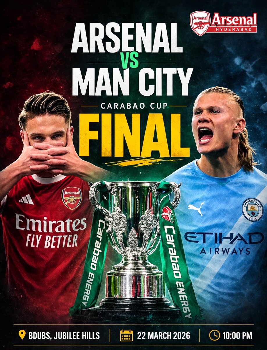 Arsenal Hyderabad Supporters Club tweet media