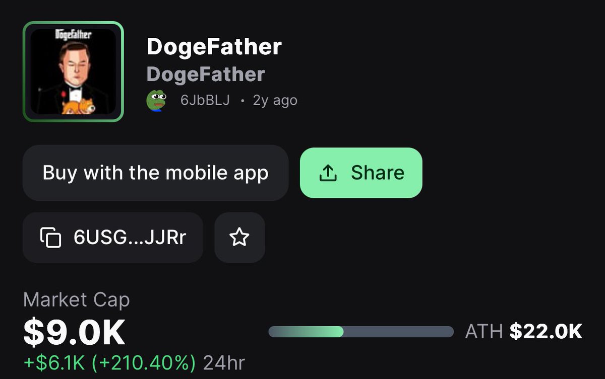 6USGQd2DpD8UgqX1dw7NrQCfN9oXNe9hDXXUSrFNJJRr

OG $Dogefather